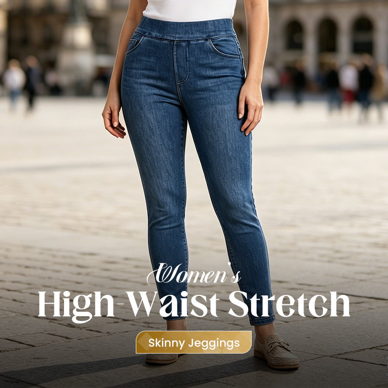 🌞NEU: Sommerkollektion mit bis zu 50% Rabatt 🛍️Damen Sportleggings im Jeans-Look – hochtailliert, poformernd & mit Taschen – elastisch, bequem & vielseitig