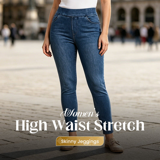 🌞NEU: Sommerkollektion mit bis zu 50% Rabatt 🛍️Damen Sportleggings im Jeans-Look – hochtailliert, poformernd & mit Taschen – elastisch, bequem & vielseitig