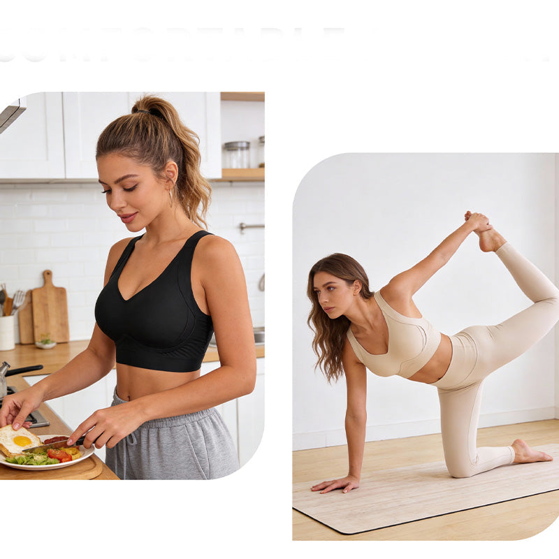 👙 BEFRISTET 40% RABATT! ✨ Nahtloser Push-up-BH – W-Stütze, 3cm Träger, 7-Reihen 👌