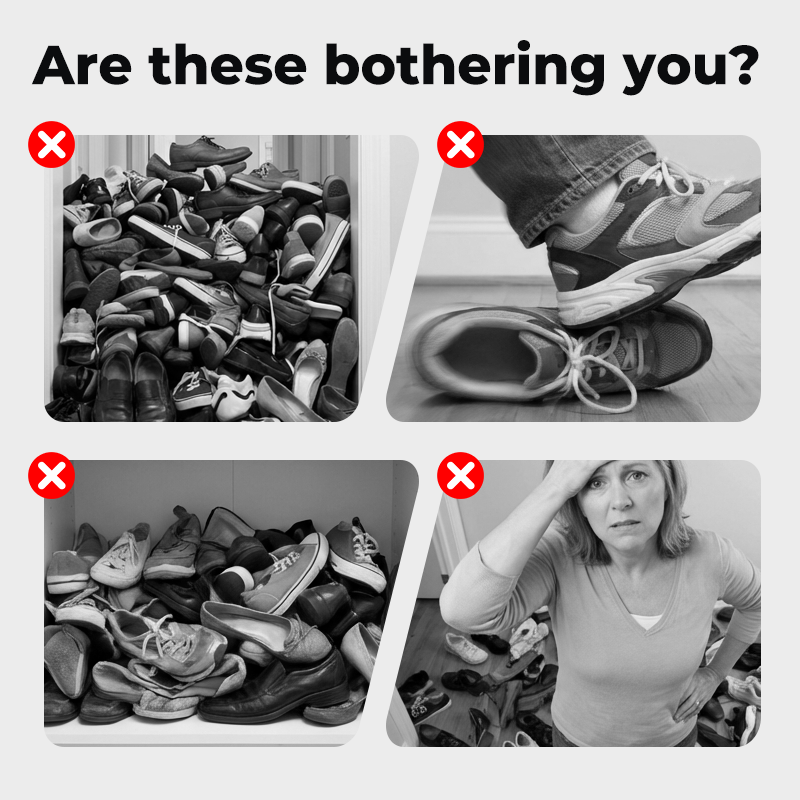 👟 Schuhregal zum Aufhängen an der Tür – 24 Fächer & werkzeuglose Montage – Passend für Standardtüren, Platz für bis zu 24 Paar Schuhe – ideal für den Eingangsbereich oder den Kleiderschrank 🚪✨