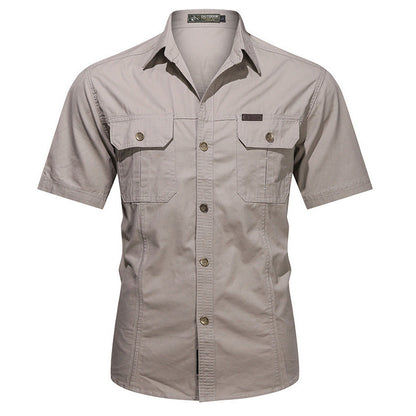 💥 Zeitlich begrenztes Angebot: 40 % Rabatt 👕 Taktisches Kurzarmhemd für Herren – Elegant, praktisch und vielseitig kombinierbar ✨