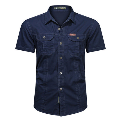 💥 Zeitlich begrenztes Angebot: 40 % Rabatt 👕 Taktisches Kurzarmhemd für Herren – Elegant, praktisch und vielseitig kombinierbar ✨