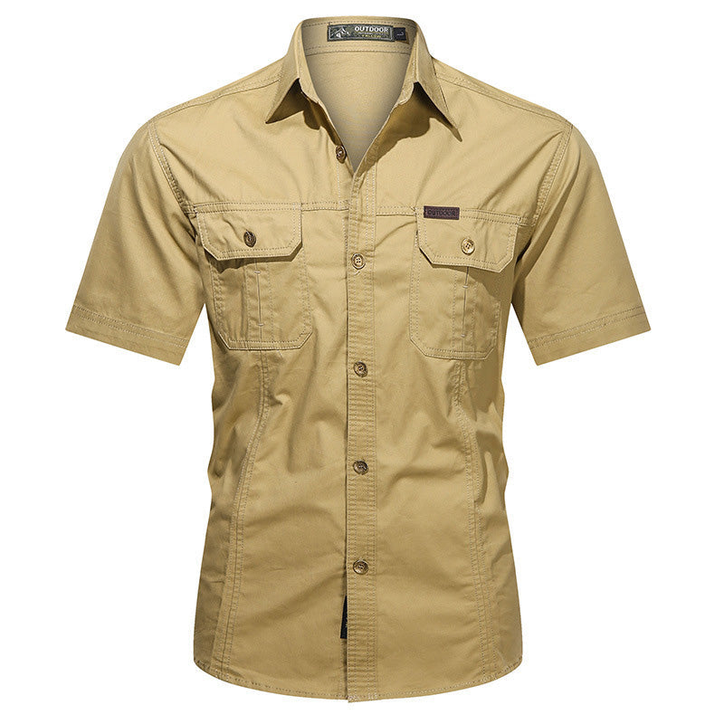 💥 Zeitlich begrenztes Angebot: 40 % Rabatt 👕 Taktisches Kurzarmhemd für Herren – Elegant, praktisch und vielseitig kombinierbar ✨