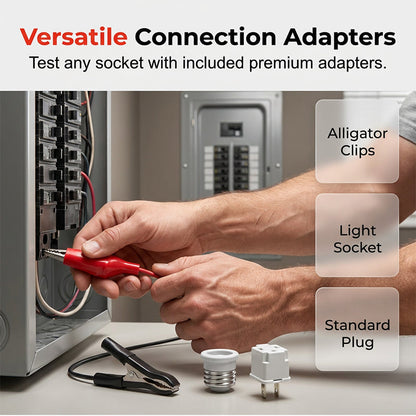 ⚡🔌 50% RABATT! Digital Circuit Breaker Finder and Outlet Tester Kit – Sicherungen finden, Steckdosen testen – in Sekunden 🔥✨