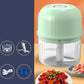 💥【50% OFF】🔥 Draadloze Mini Hakmolen | USB Oplaadbaar & Draagbaar | Eén Knop, Seconden Hakken | Roestvrijstalen Messen, Gelijkmatig | Voor Knoflook/Uien/Gember/Chili/Noten/Vlees | Voor Keuken/Kamp/Camping/BBQ 🔪