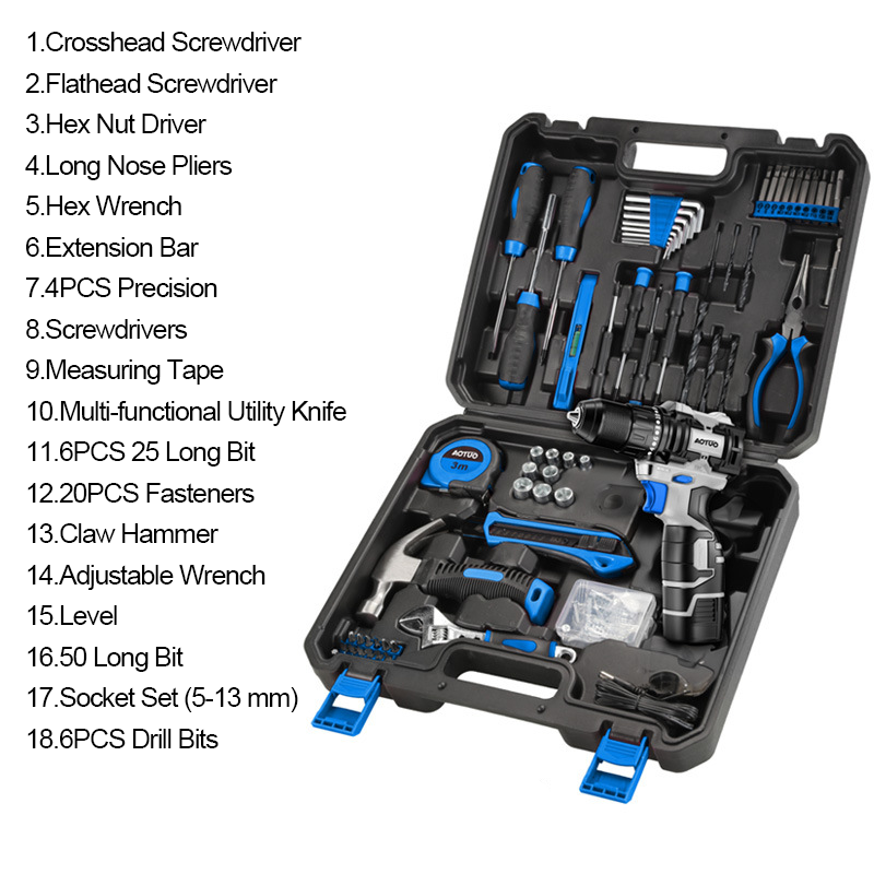 🔩Akku-Bohrschrauber-Set
