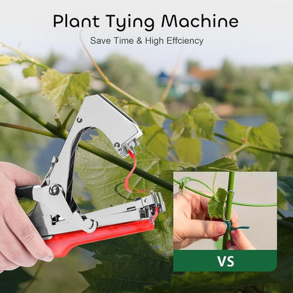 🍇 50% RABATT! ✂️ Reb- & Pflanzenbinder für Obstbäume, Wein & Gemüse – Handliches Bindegerät für Gewächshaus & Garten – Spart Zeit & Material – ideal für Tomaten, Weinreben oder Kletterpflanzen 🌿