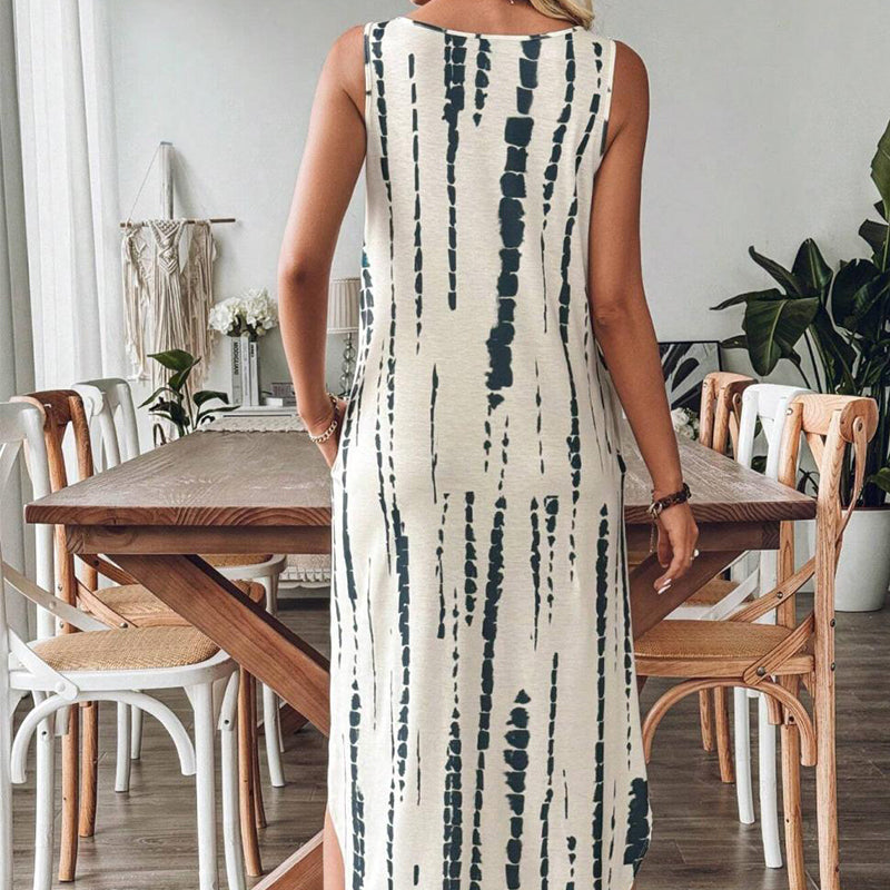 👗Women's Elegant Sleeveless V-Neck Maxi Dress✨