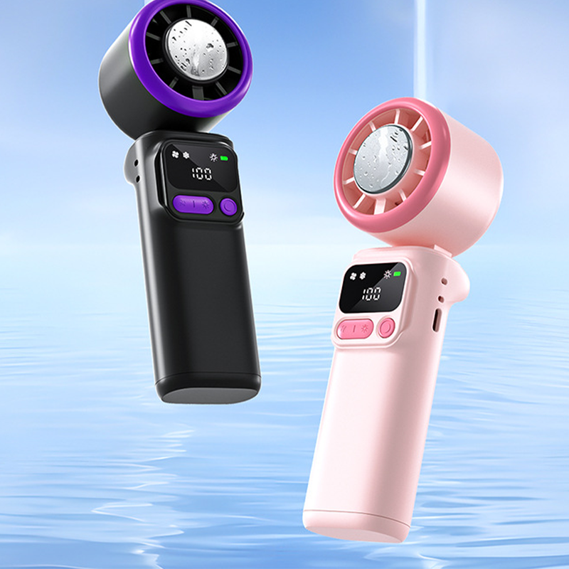 ❄️ Tragbarer Klima-Ventilator – mit Kühlpad für erfrischende Kälte, 3 Geschwindigkeitsstufen & wiederaufladbarer Akku, perfekt für Camping & Strand🌬️
