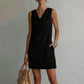 🌸 Elegante slim fit jurk met col 👗
