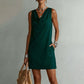 🌸 Elegante slim fit jurk met col 👗