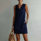 🌸 Elegante slim fit jurk met col 👗