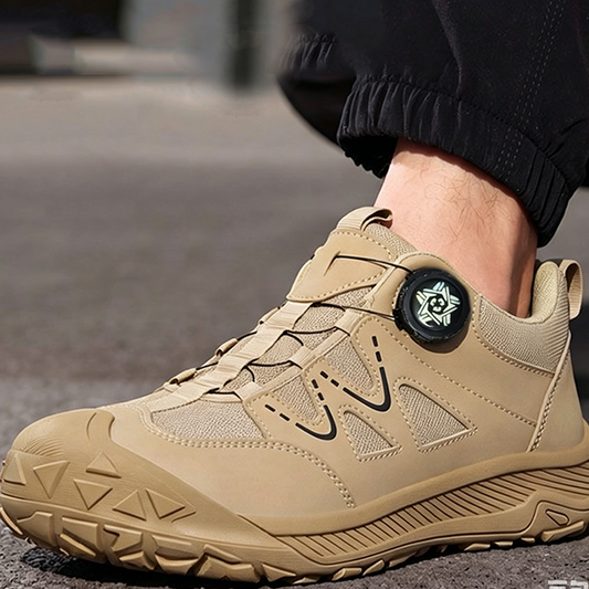 🥾Men's Steel Toe Safety Shoes with Rotary Lacing System