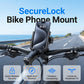 🚴‍♂️ Fiets Telefoonhouder met SecureLock  | Schokbestendig & Snel Losneembaar ✨