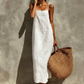 Casual effen slipdress voor dames