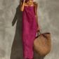 Casual effen slipdress voor dames
