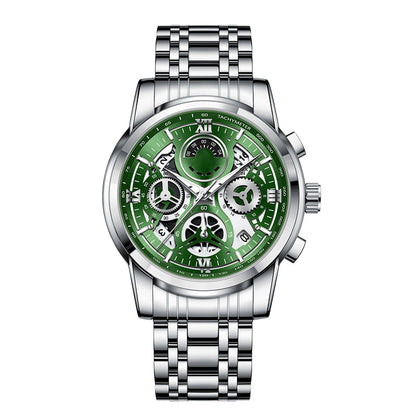 Heren klassiek kwarts horloge