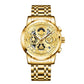 Heren klassiek kwarts horloge