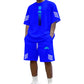 👕 Men's Summer T-Shirt & Shorts Two-Piece Set – Gradient Design & Breathable Fabric ☀️