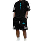👕 Men's Summer T-Shirt & Shorts Two-Piece Set – Gradient Design & Breathable Fabric ☀️