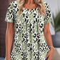 💞 Women's Casual Printed Round Neck Short Sleeve Top – Effortless Everyday Elegance 🌸