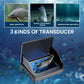 Visvinder met HD-Scherm en Transducer
