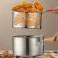 🍳 Bespaar 50%! 🥘 Multifunctionele 304 Roestvrijstalen Frituurpan – Duurzaam & Veelzijdig ✨