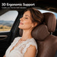🚗💤 Weg met vermoeidheid tijdens het rijden! Universeel memory-schuim neksteun voor de autostoel – ergonomische ondersteuning voor lange ritten.