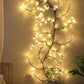 ✨ Kerstverlichting met betoverende wilgenranken – Magisch fonkelende takken | Warme, feestelijke gloed voor de kerstboom, de schoorsteenmantel en wanddecoratie