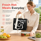 🥗Geïsoleerde lunchtas met dikkere wanden