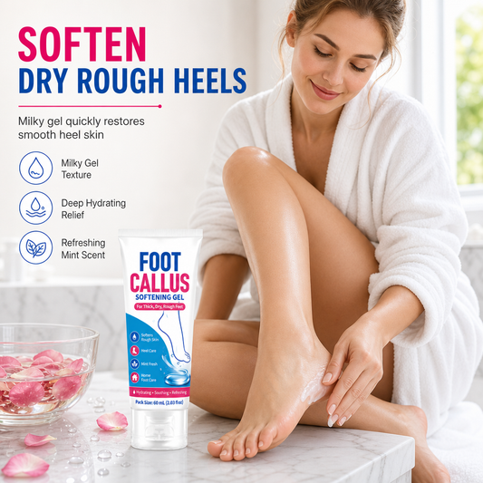 🦶 2 kopen, 1 gratis! Ureum-voetgel – hydratatie, peeling en bescherming tegen kloven in één💧