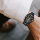 ⏳Tijdelijk 50% korting⏰Waterbestendig lichtgevend herenhorloge van roestvrij staal⌚