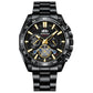 ⏳Tijdelijk 50% korting⏰Waterbestendig lichtgevend herenhorloge van roestvrij staal⌚