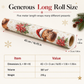 Kerst Highland Koe en Bloemen Cadeaupapier Rol 43x500cm Feestelijk Inpakpapier