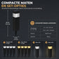 ☀️2+1 GRATIS – Waterdichte Zonne-Tuinverlichting – Vierkante Grondpinnen voor Paden, Gazon & Tuin