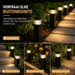 ☀️2+1 GRATIS – Waterdichte Zonne-Tuinverlichting – Vierkante Grondpinnen voor Paden, Gazon & Tuin