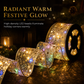 Kerstboomlint met lichtsnoer
