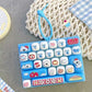 ⏳Tijdelijke Aanbieding⏰Schattige Toetsenbord Sleutelhanger Fidget Toy