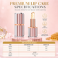 ⏳ Tijdelijke aanbieding⏳ Thermische lippenbalsem met goudvlokken en roze tint
