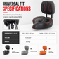 🚲 Bespaar 50%! 🪑 Breed fietszadel – Rugleuning & extra groot comfort voor e-bikes ✨