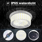 Verstelbare en waterdichte set zonne-hanglampen