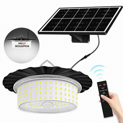Verstelbare en waterdichte set zonne-hanglampen