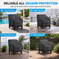 📢📢50% KORTING !! ⏰Waterdichte hoes voor terrasstoelen, zonwerende en stofdichte meubelhoes voor tuinstoelen en banken