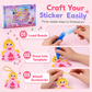 🎅 50% KORTING! ✨Maak Direct Glinsterende Stickers! Lijmvrije Kralen Kunst Set