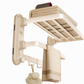🚿 50% KORTING! ✨ Dubbel opklapbaar badkamerhanddoekenrek zonder boren – ruimtebesparende dubbele inklapbare planken, directe vacuümzuigbevestiging en roestbestendig aluminium – stevig koolstofstalen frame met haken voor muren zonder rommel 🧺