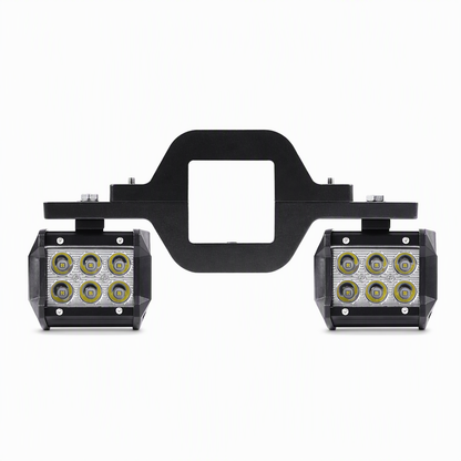 ⏳ Tijdelijke aanbieding: 50% korting 💥 Trekhaakmontagesteun voor dubbele led-werklampen en achteruitrijlichten, voor pick-ups en SUV's