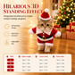 Kerstkostuum voor Honden en Katten – Feestelijke Kerstman Outfit met Sneeuwvlokken Cape