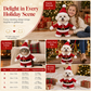 Kerstkostuum voor Honden en Katten – Feestelijke Kerstman Outfit met Sneeuwvlokken Cape