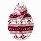 Kerstkostuum voor Honden en Katten – Feestelijke Kerstman Outfit met Sneeuwvlokken Cape