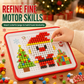 Kinderen Kerst 3D Paddenstoel Nagelbord Speelset